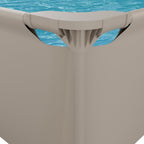 VirtuFit Rechthoekig Zwembad - 260 x 180 x 66 cm - Beige