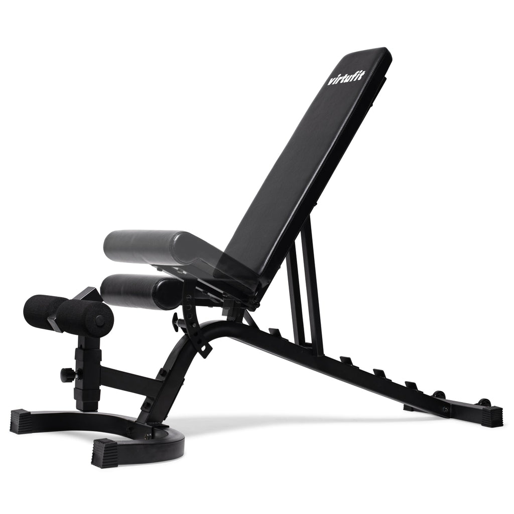 VirtuFit Verstelbare Fitnessbank Pro - Zwart