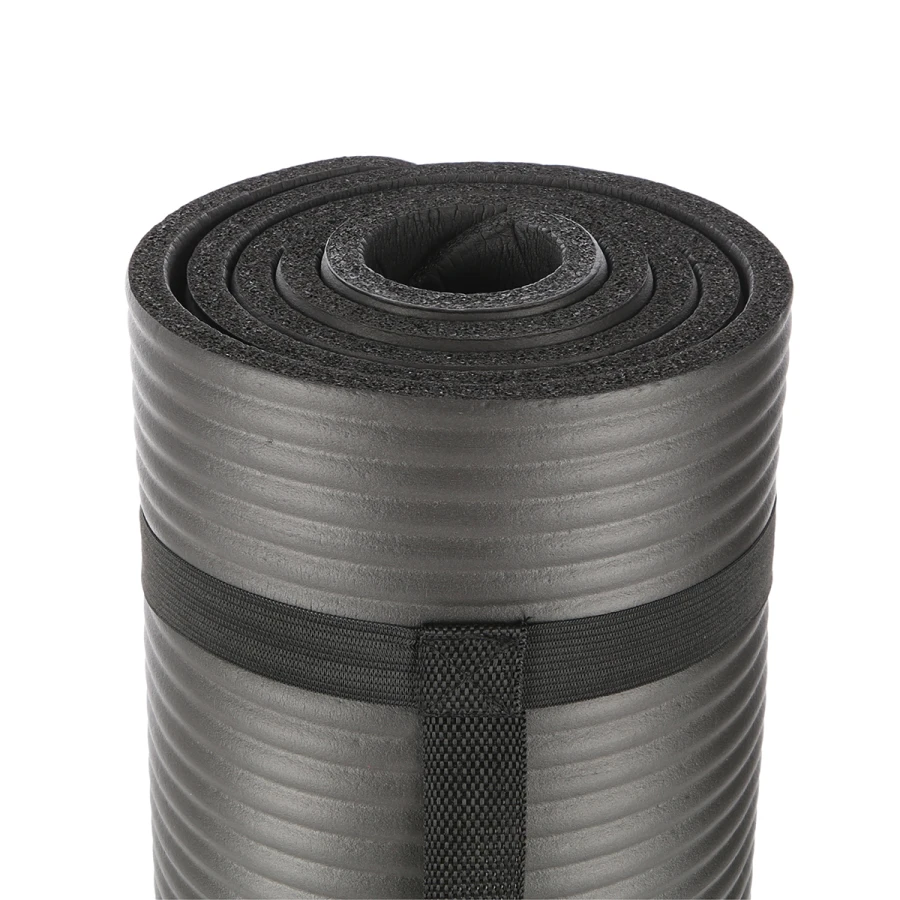 HMS Yoga Mat - Zwart - 15 mm