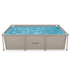 VirtuFit Rechthoekig Zwembad - 260 x 180 x 66 cm - Beige