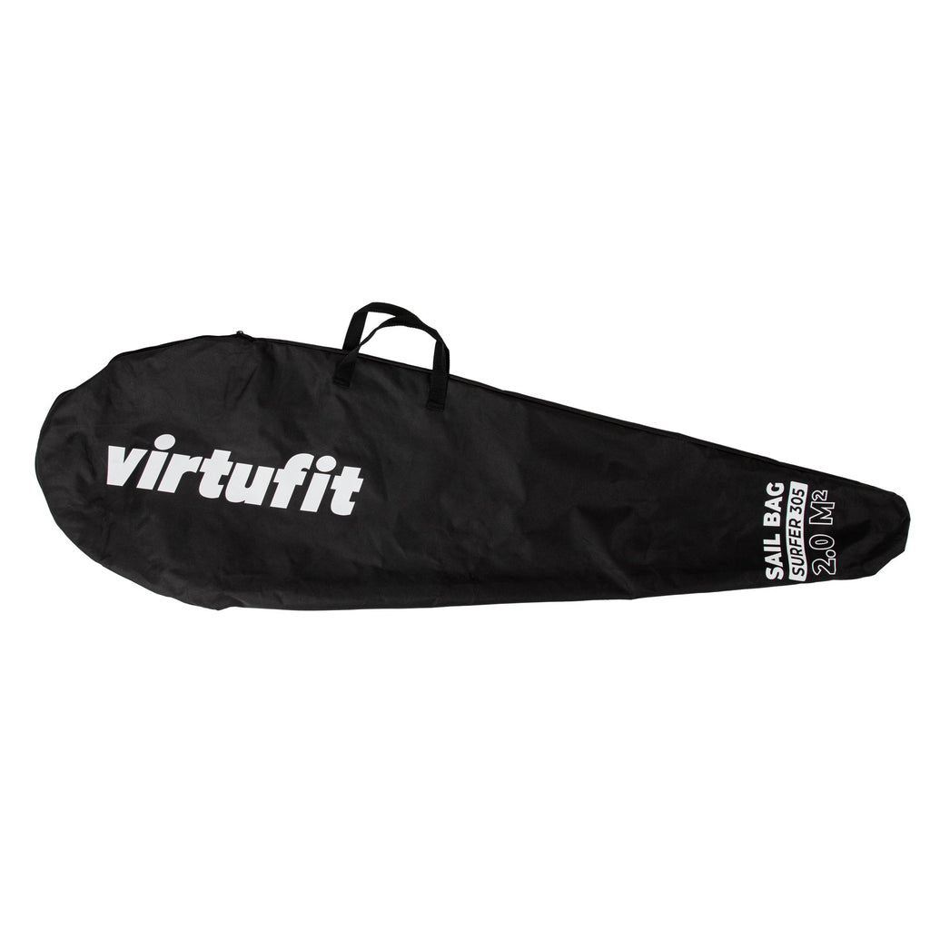 Virtufit Supboard Surfer 305 - Zwart - Inclusief Windzeil en accessoires