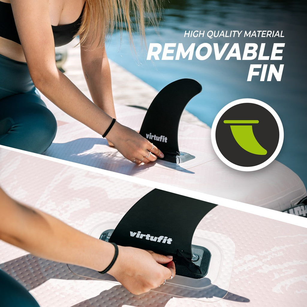 VirtuFit Supboard Cruiser 305 - Zwart - Met Kajak zitje, accessoires en draagtas -Tweedekans