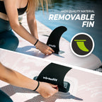 VirtuFit Supboard Cruiser 305 - Zwart - Met Kajak zitje, accessoires en draagtas -Tweedekans